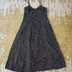 Motel  Polka Dot Midi Dress from Revolve small
